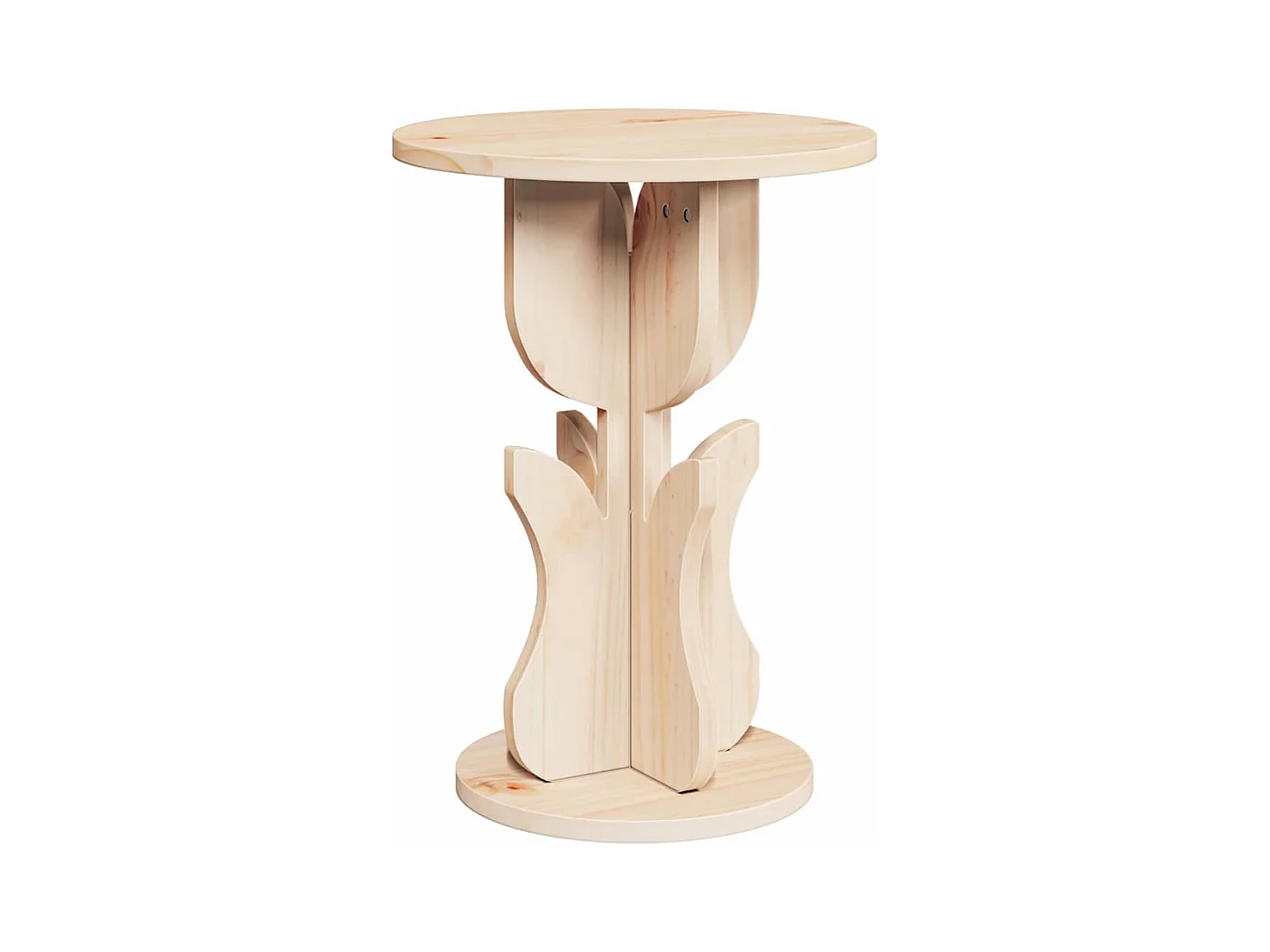 Table d'appoint Naturel 39.5 x 39.5 x 53.5 cm