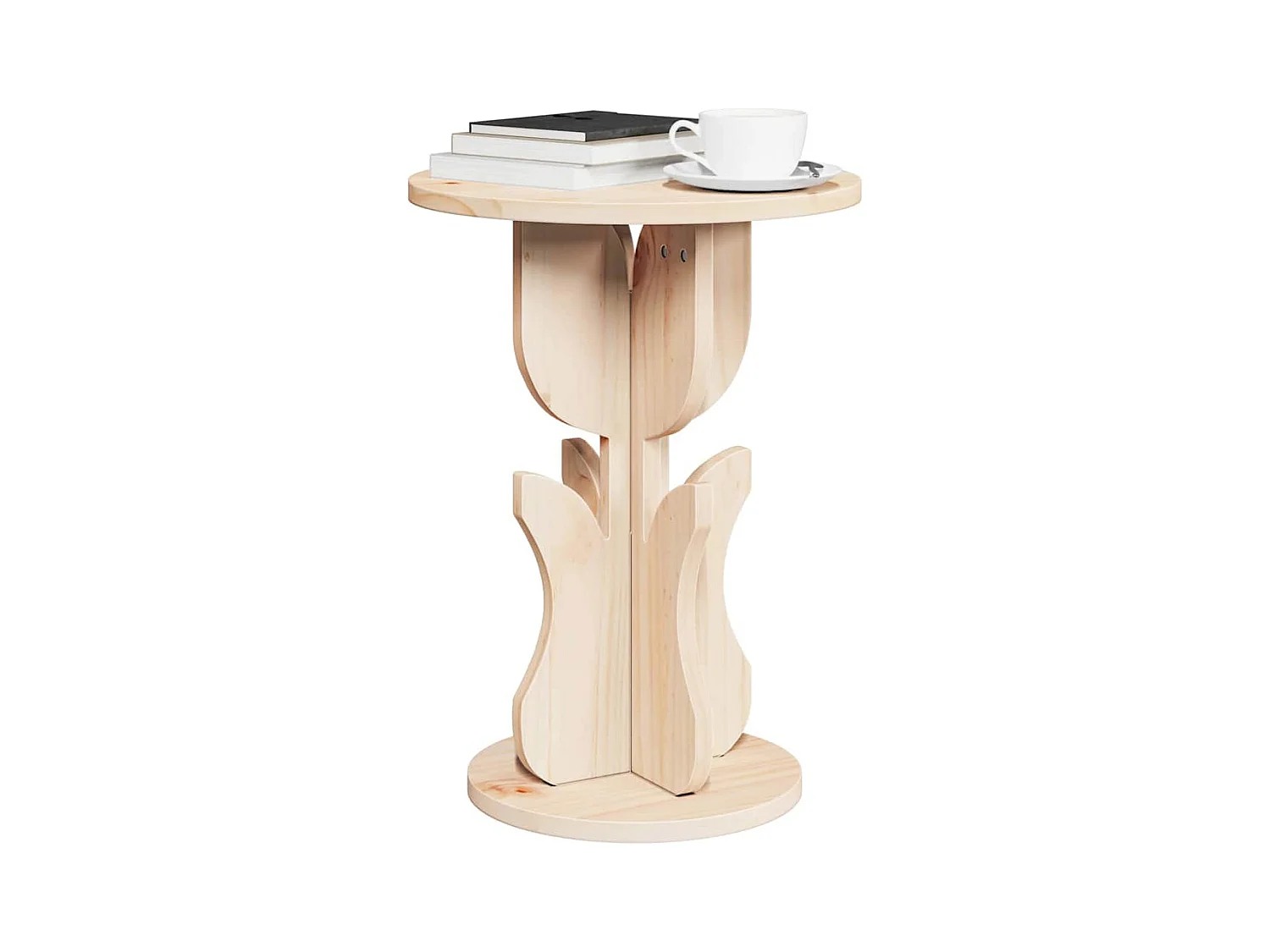 Table d'appoint Naturel 39.5 x 39.5 x 53.5 cm