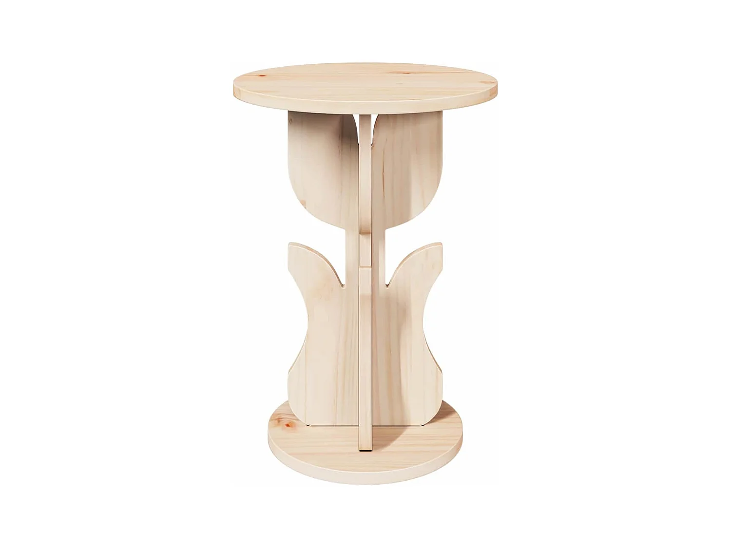 Table d'appoint Naturel 39.5 x 39.5 x 53.5 cm