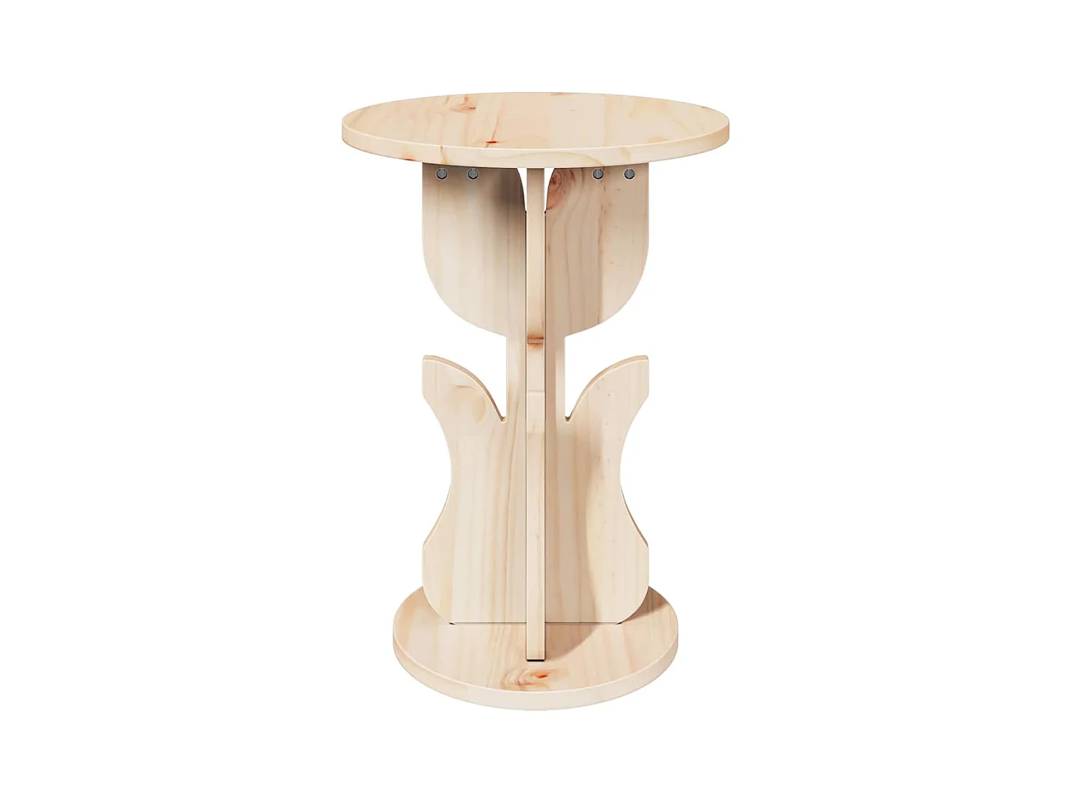 Table d'appoint Naturel 39.5 x 39.5 x 53.5 cm