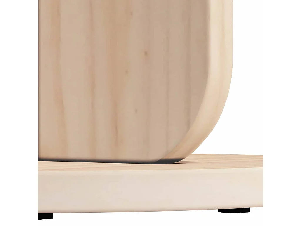 Table d'appoint Naturel 39.5 x 39.5 x 53.5 cm