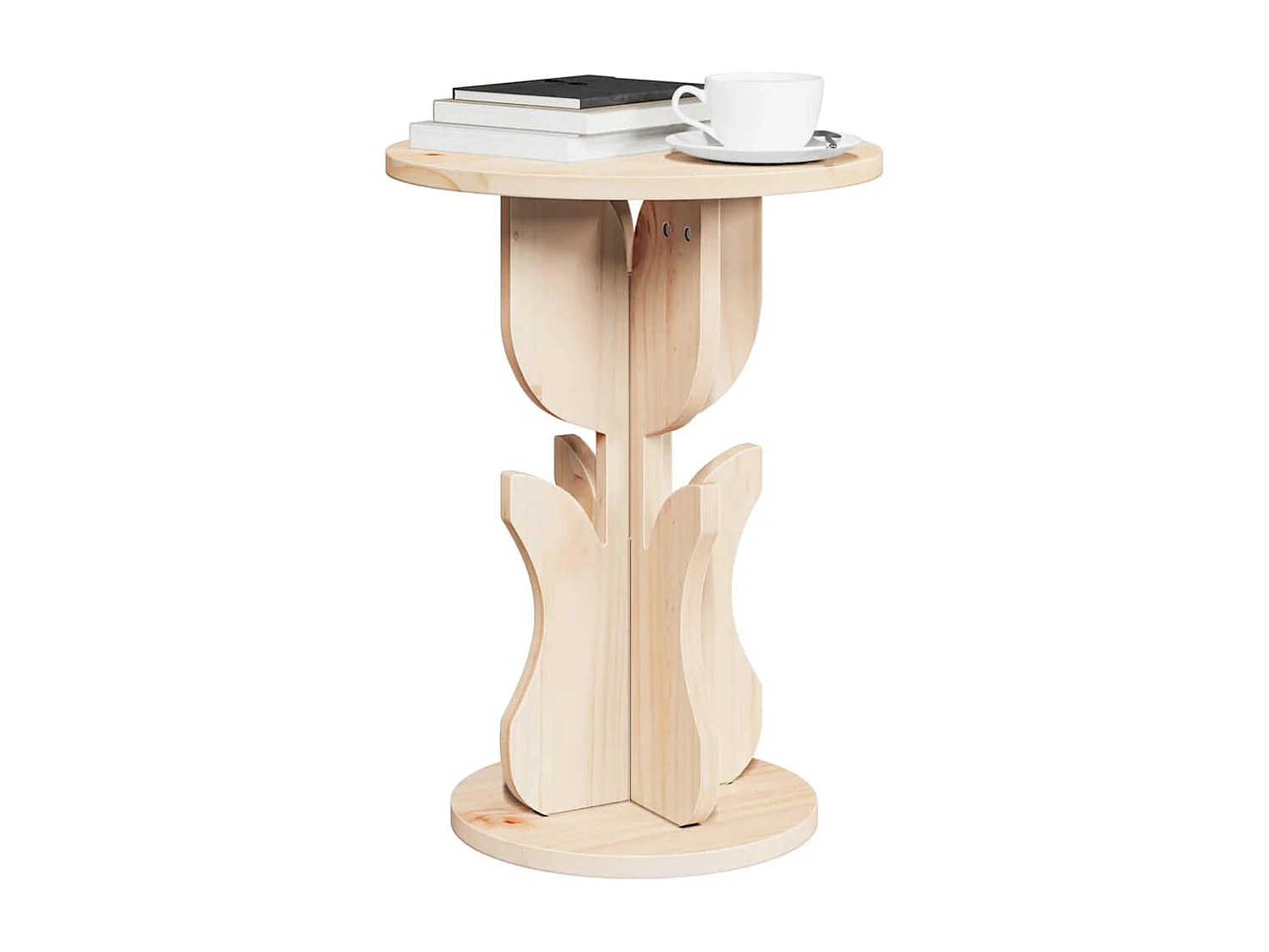 Table d'appoint Naturel 39.5 x 39.5 x 53.5 cm