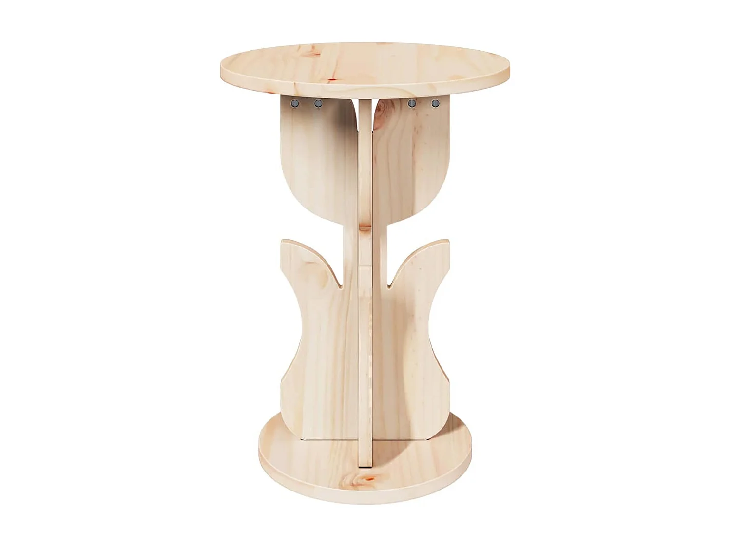 Table d'appoint Naturel 39.5 x 39.5 x 53.5 cm