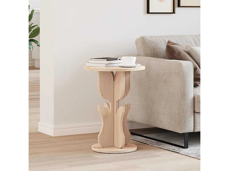 Table d'appoint Naturel 39.5 x 39.5 x 53.5 cm