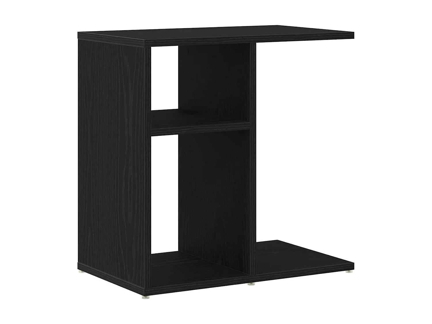 Table d'appoint Chêne noir 50 x 30 x 50 cm Bois d'ingénierie