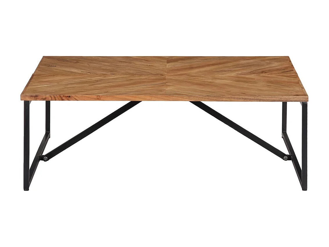 Tavolino da caffè 110x110x36 cm Legno massello di acacia