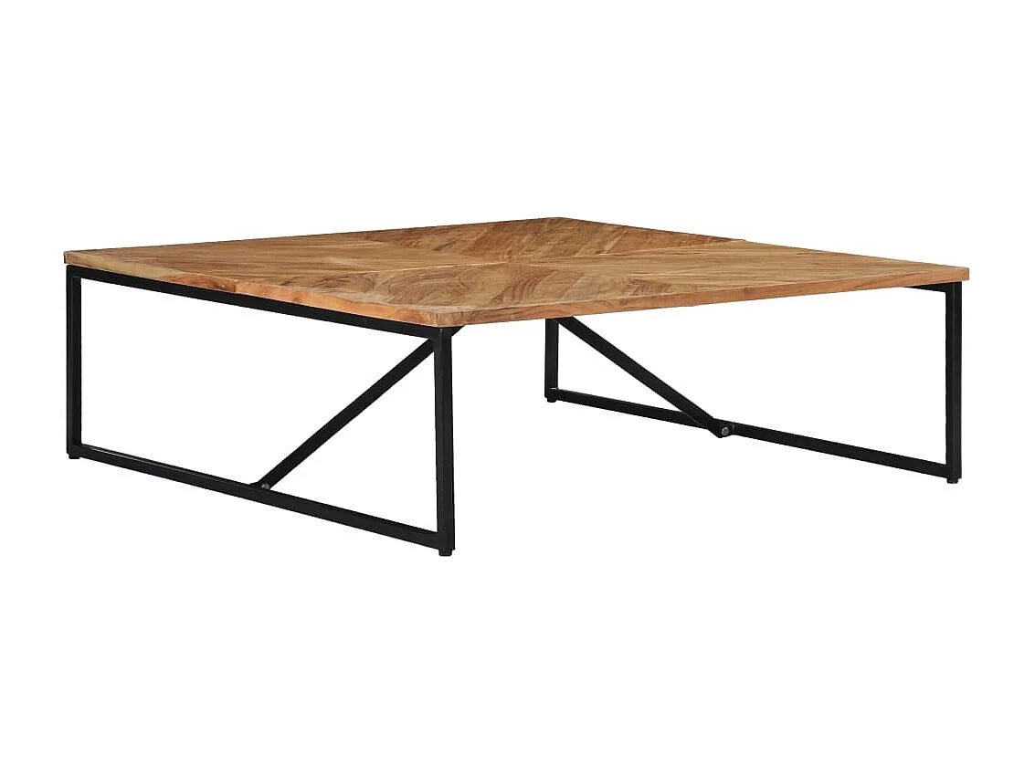 Tavolino da caffè 110x110x36 cm Legno massello di acacia