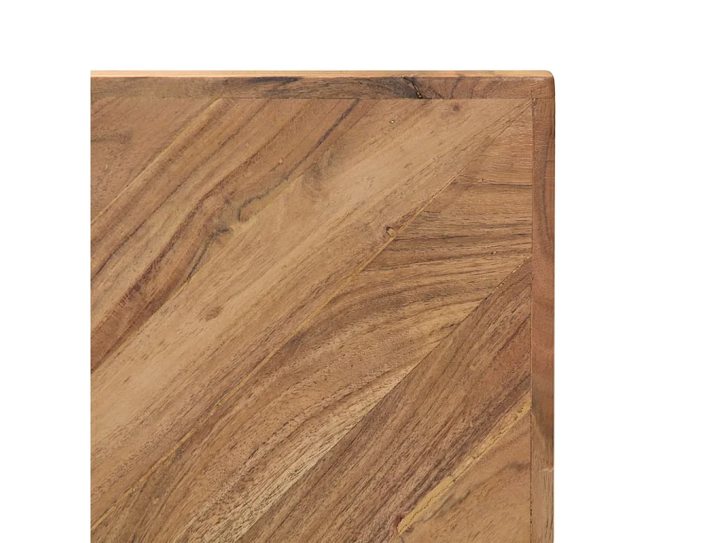 Tavolino da caffè 110x110x36 cm Legno massello di acacia