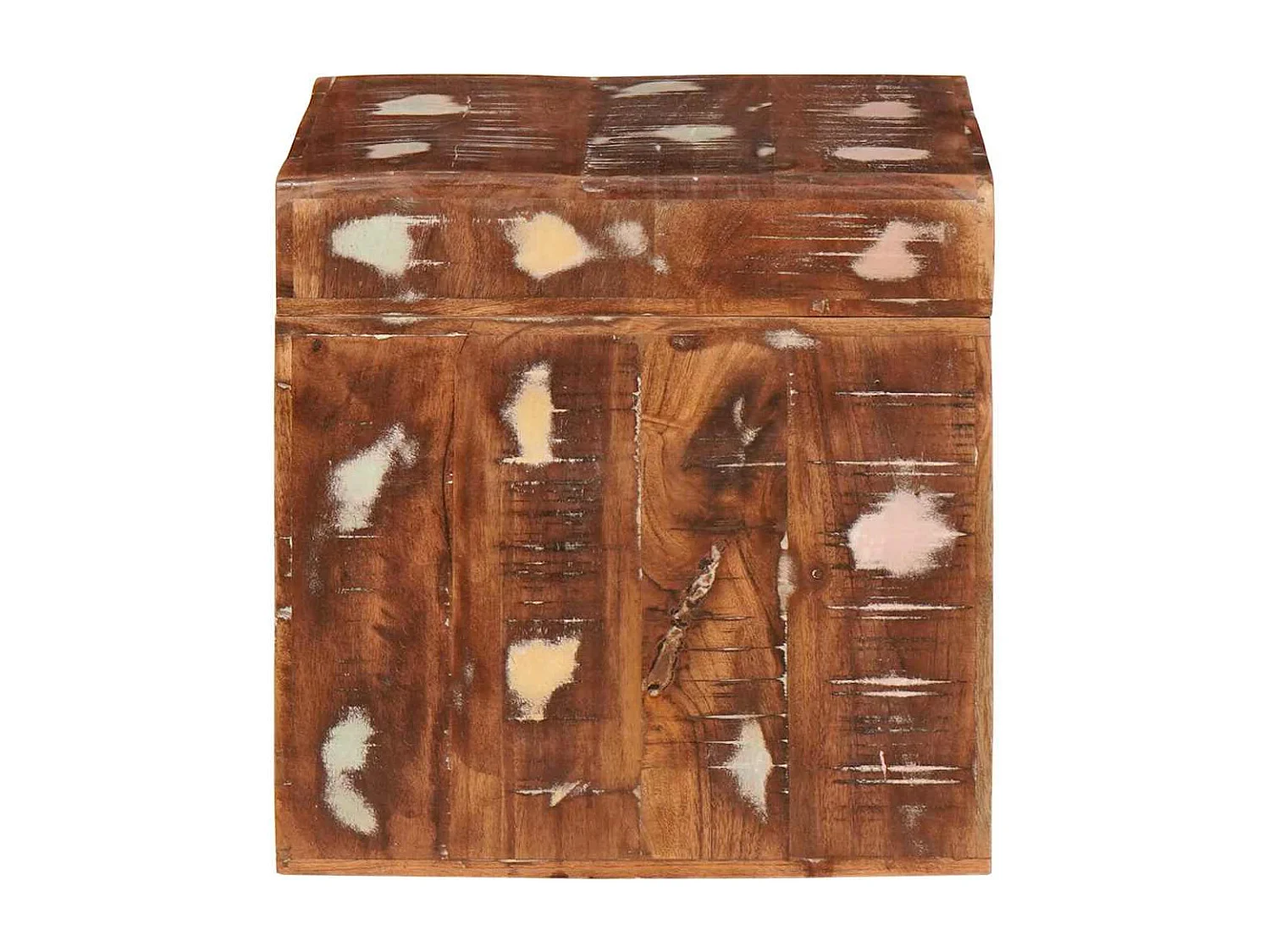 Tables gigognes 3 pcs bois de récupération massif