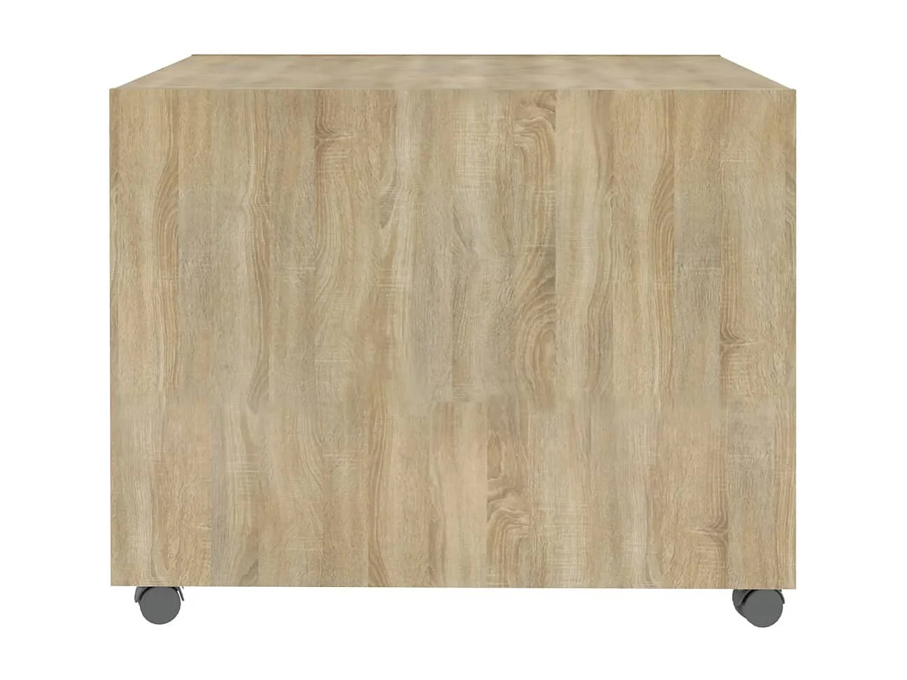 Table basse chêne sonoma 55x55x40 cm bois d'ingénierie