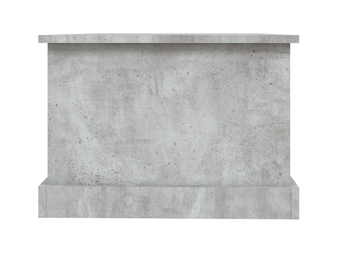 Table basse Gris béton 90x50x35 cm Bois d'ingénierie