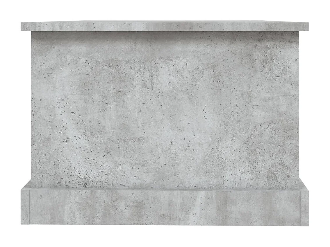 Table basse Gris béton 90x50x35 cm Bois d'ingénierie