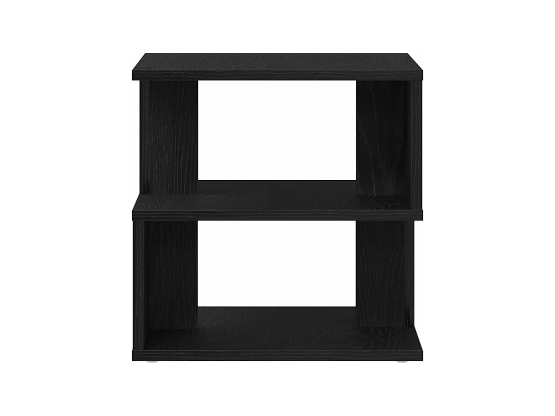 Table d'appoint Chêne noir 40 x 40 x 40 cm Bois d'ingénierie