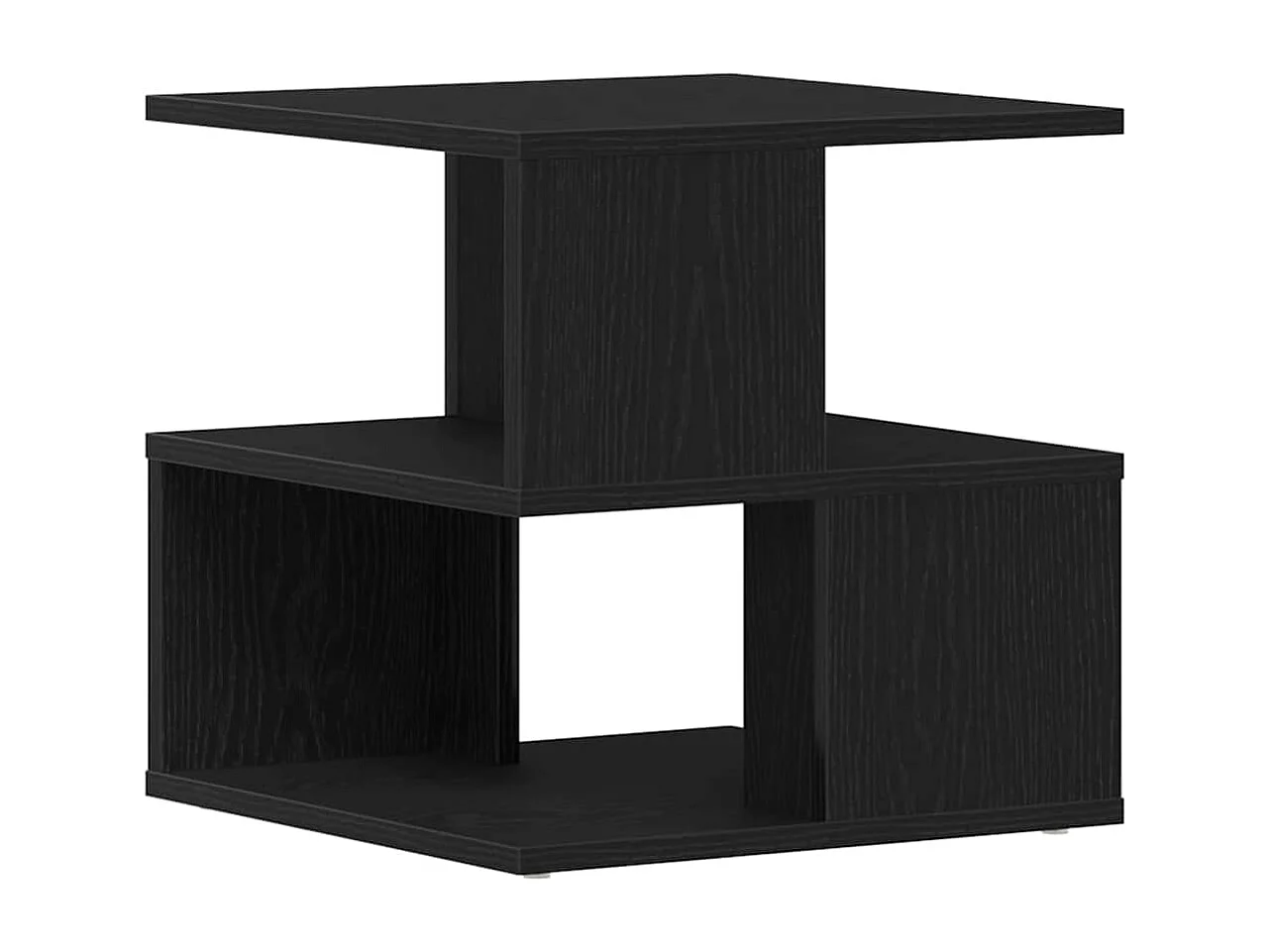 Table d'appoint Chêne noir 40 x 40 x 40 cm Bois d'ingénierie