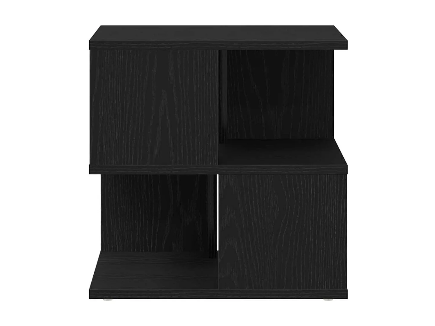 Table d'appoint Chêne noir 40 x 40 x 40 cm Bois d'ingénierie