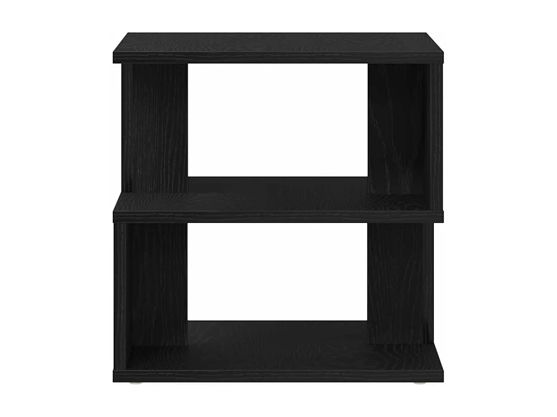 Table d'appoint Chêne noir 40 x 40 x 40 cm Bois d'ingénierie