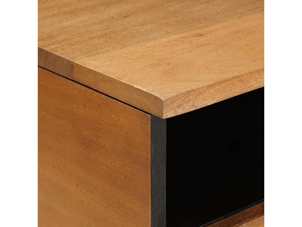 Tavolino con cassetto Marrone chiaro 80 x 54 x 40 cm