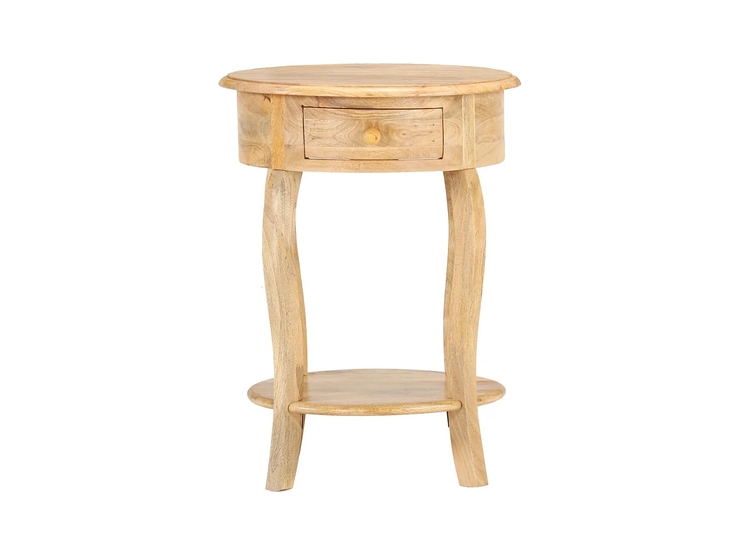 Table d'appoint 37x37x61 cm Bois de manguier massif