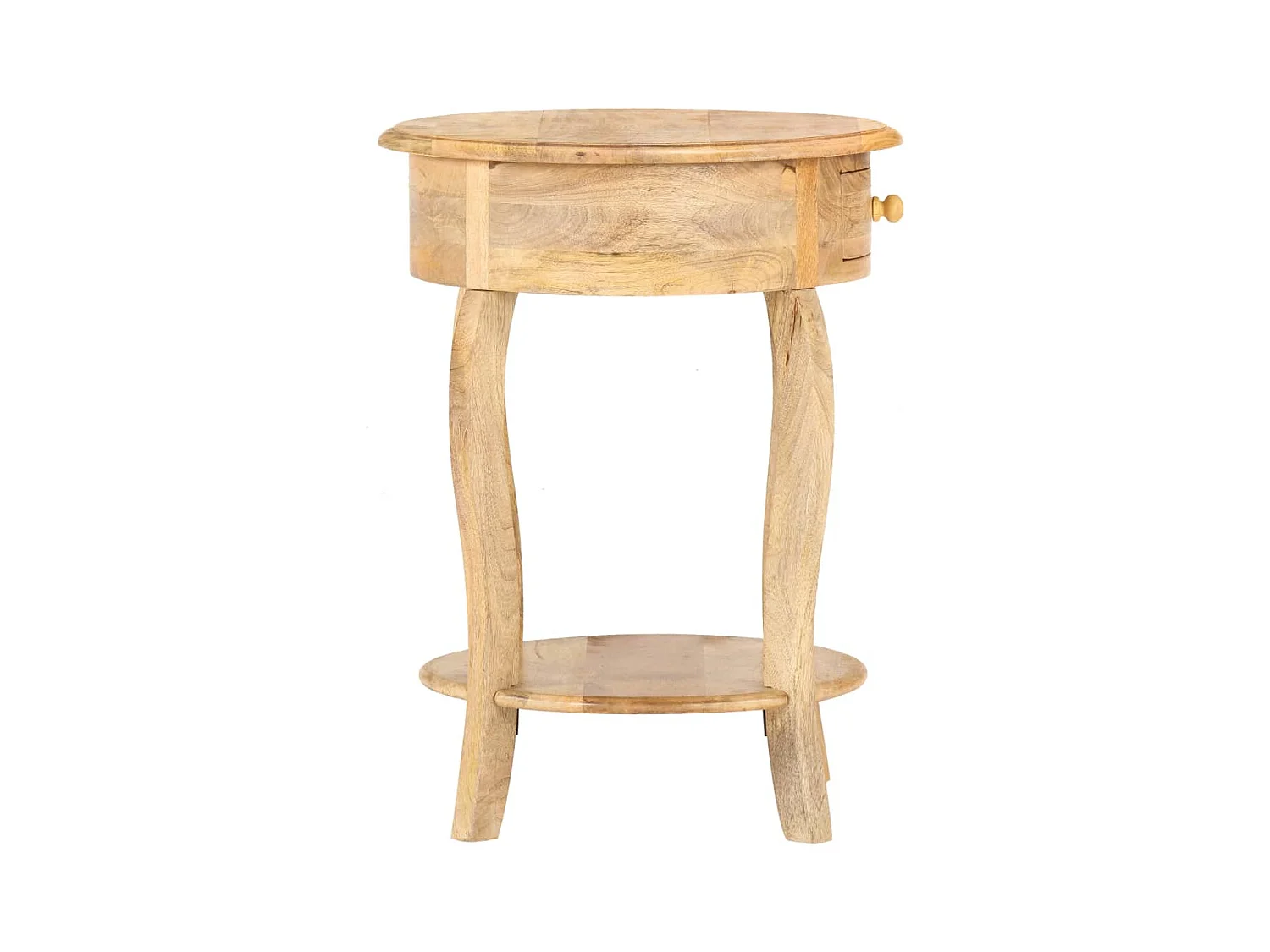 Table d'appoint 37x37x61 cm Bois de manguier massif