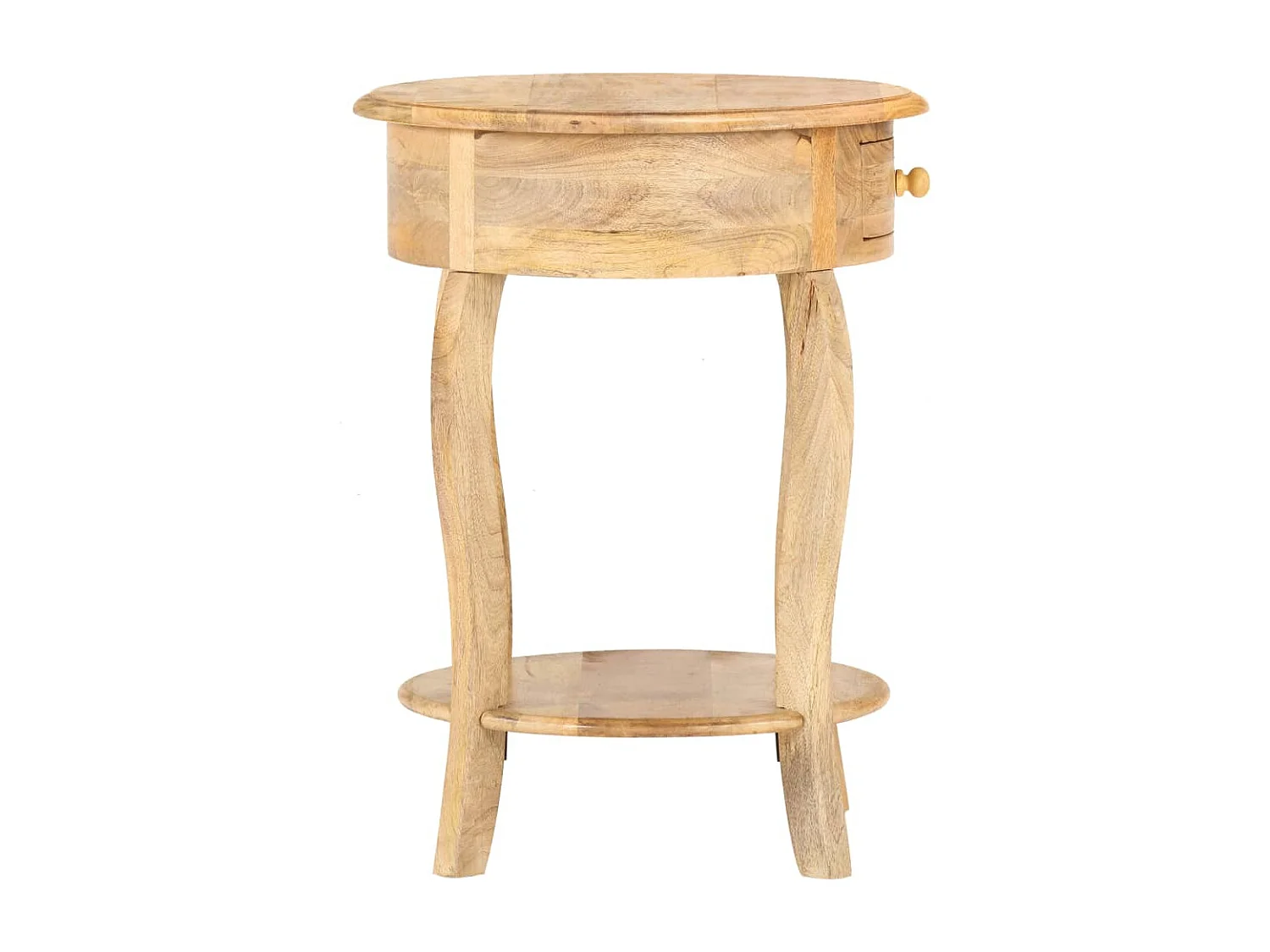 Table d'appoint 37x37x61 cm Bois de manguier massif