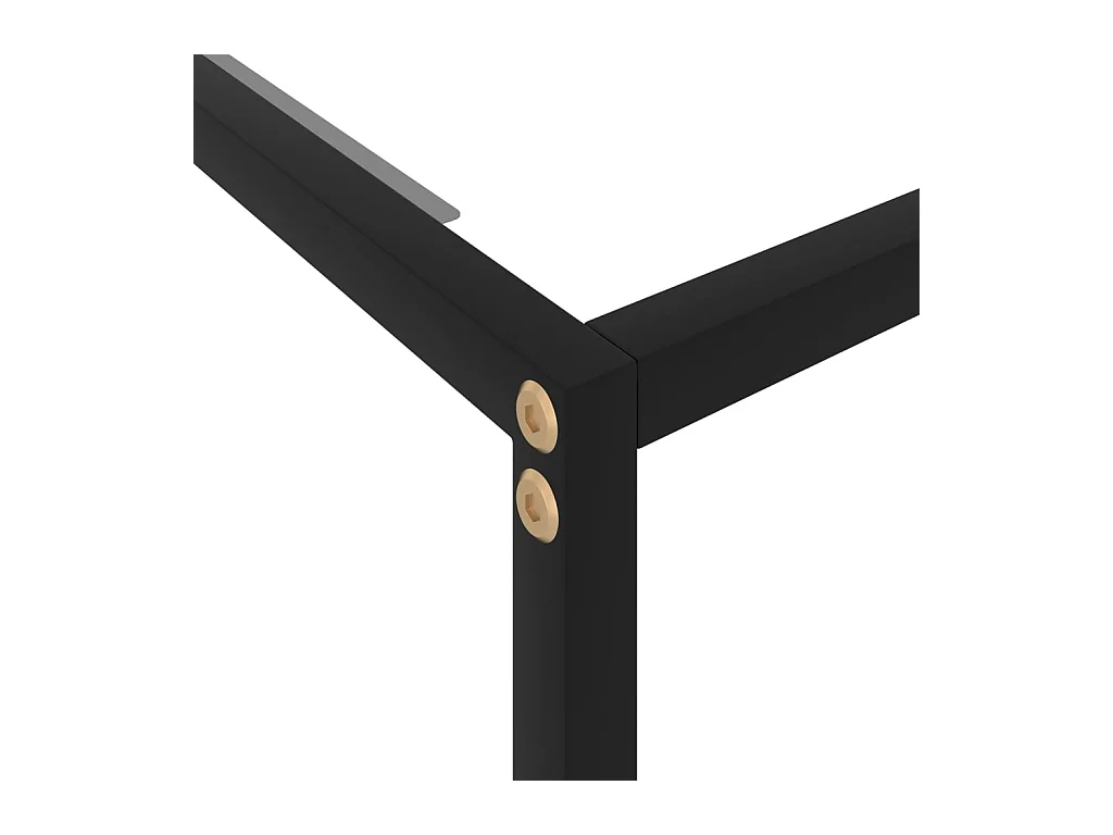 Consoletafel Transparant 80x35x75 cm Gehard glas