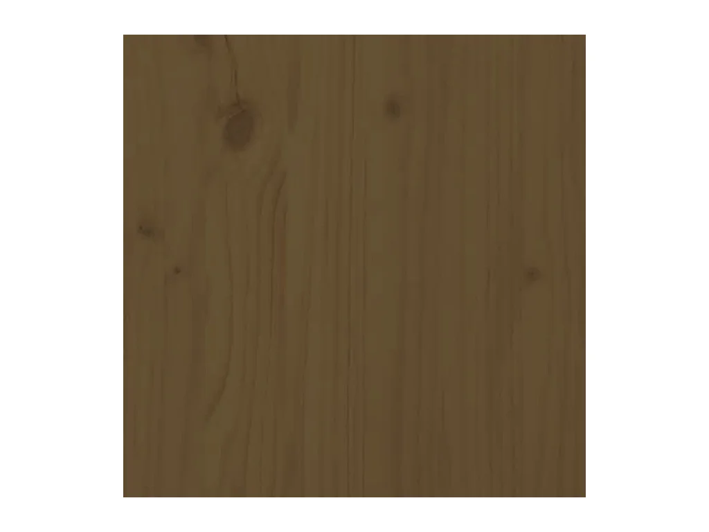 Table basse Marron miel 55x55x40 cm Bois massif de pin