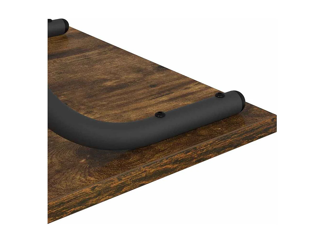 Consoletafel Gerookt eikenhout 101 x 35 x 80,5 cm Technisch hout