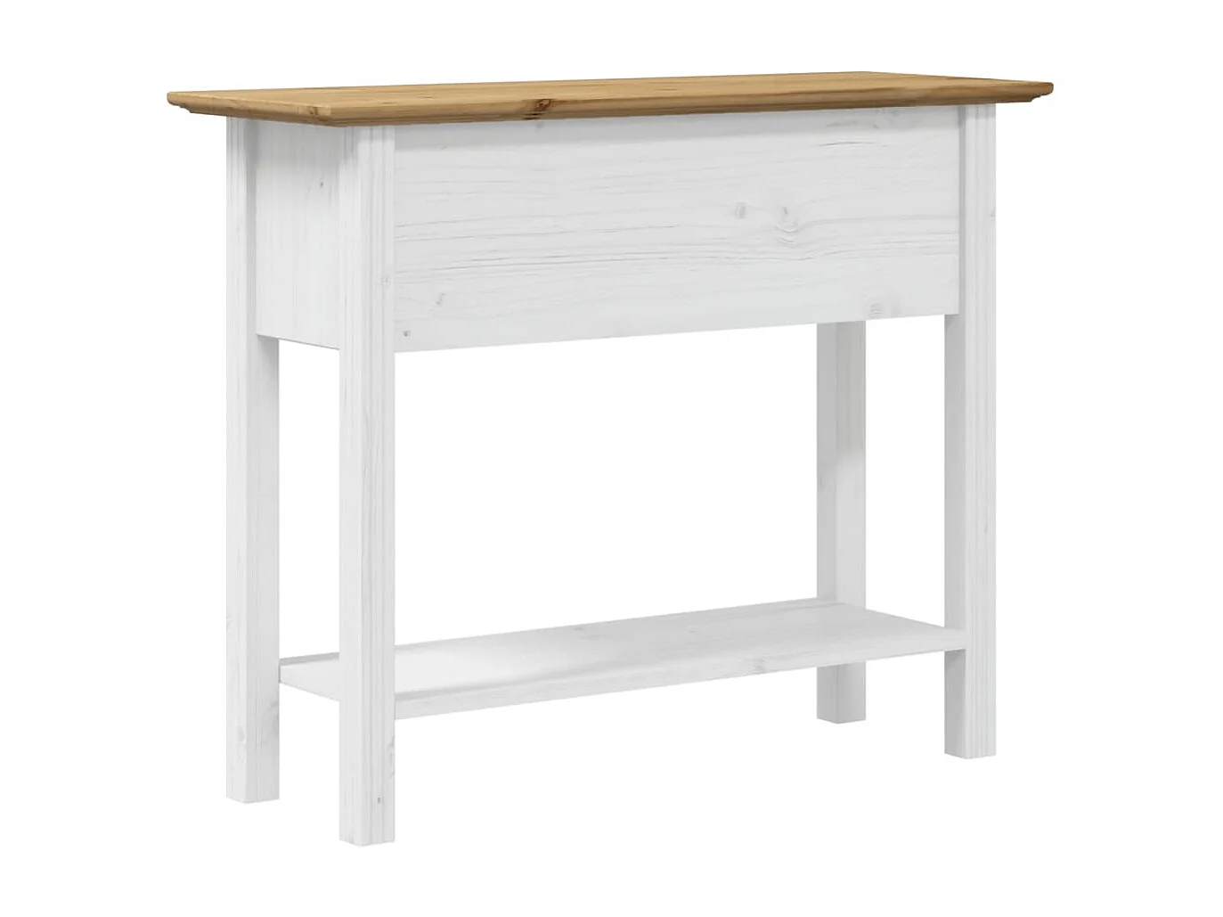 BODO bruine consoletafel 91x35x74 cm massief grenenhout