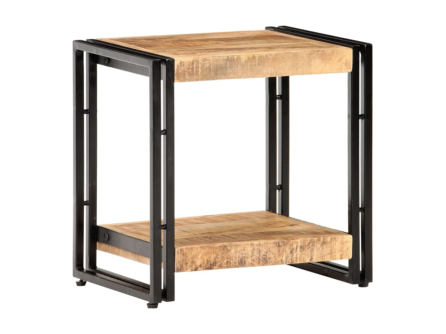 Tavolino laterale 40x30x40 cm Legno di mango grezzo