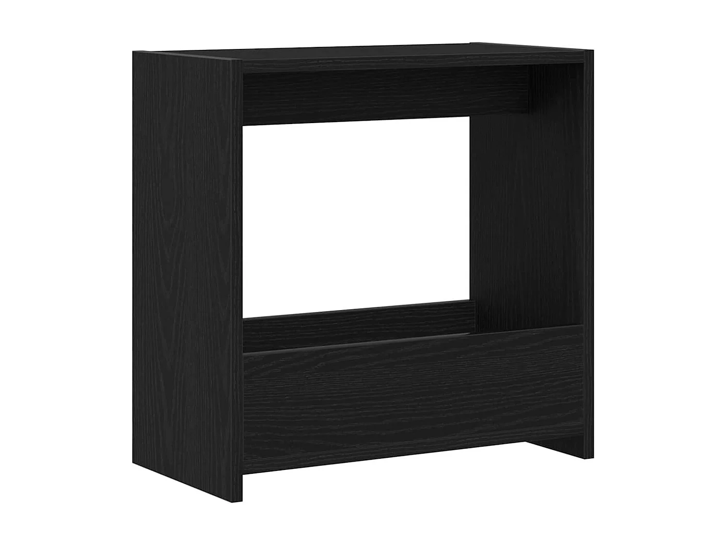Table d'appoint Chêne noir 50 x 26 x 50 cm Bois d'ingénierie