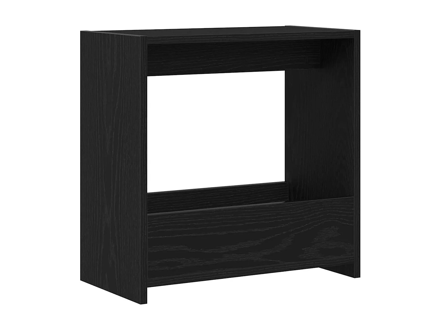 Table d'appoint Chêne noir 50 x 26 x 50 cm Bois d'ingénierie