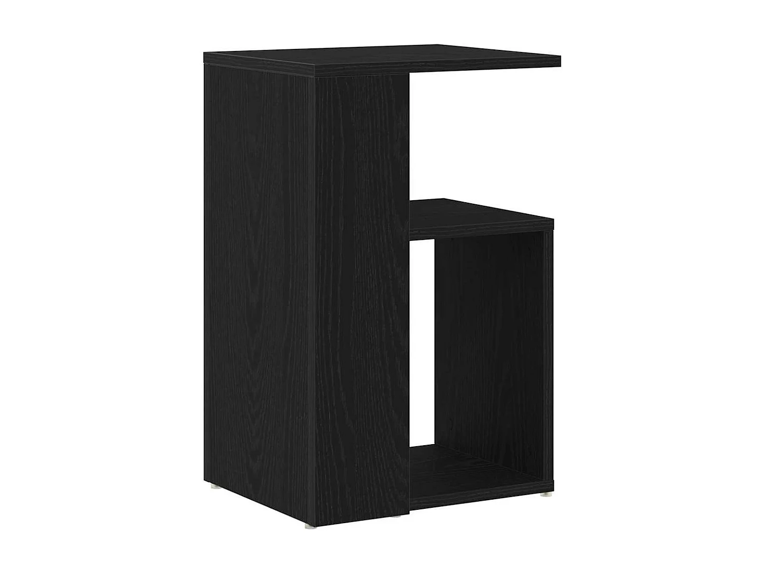 Table d'appoint Chêne noir 36 x 30 x 56 cm Bois d'ingénierie