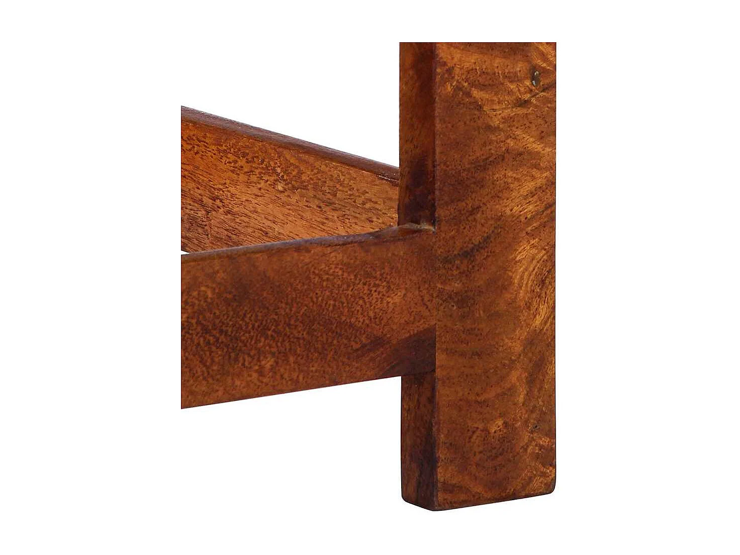 Guéridon téléphone Marron 35 x 35 x 75 cm Bois d'acacia massif