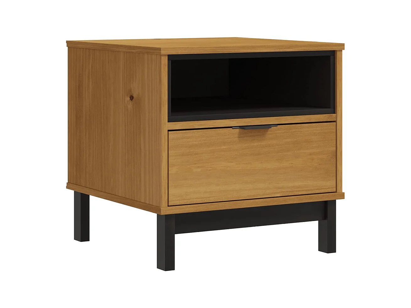 Table d'appoint FLAM 50x50x50 cm bois de pin massif