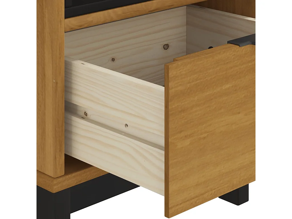 Tavolino FLAM 50x50x50 cm in legno massello di pino