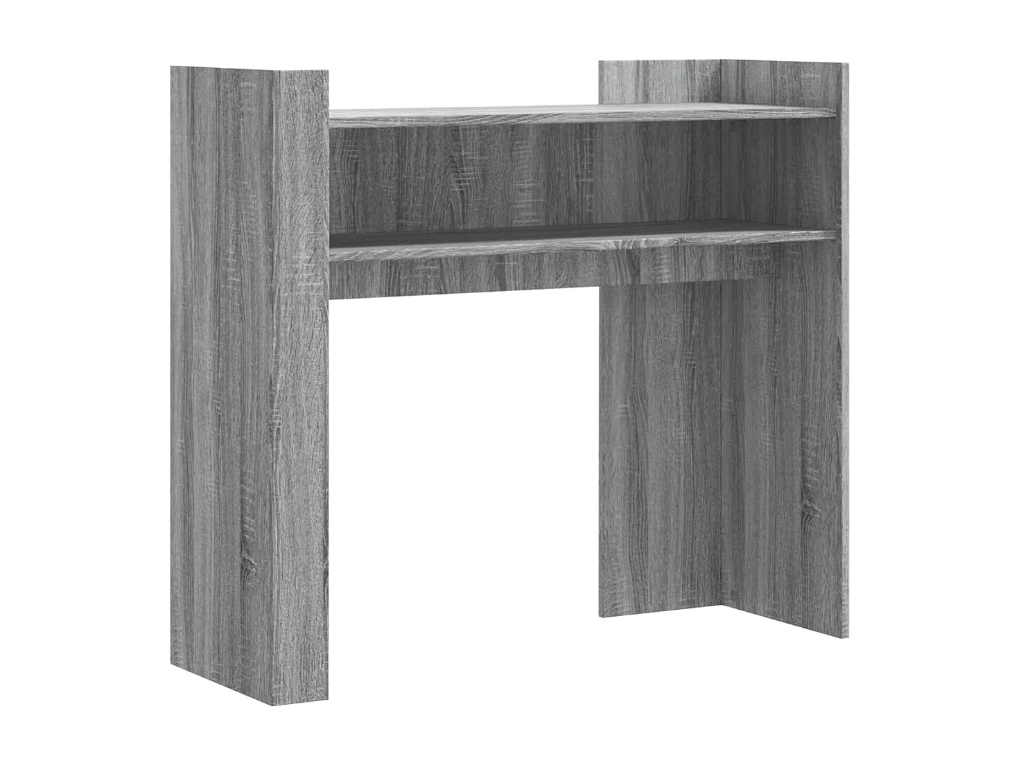 Mesa consola Sonoma gris 100x35x90 cm madera de ingeniería