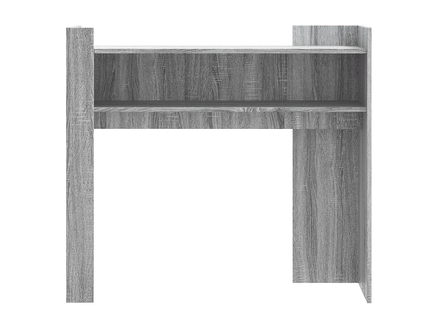 Mesa consola Sonoma gris 100x35x90 cm madera de ingeniería