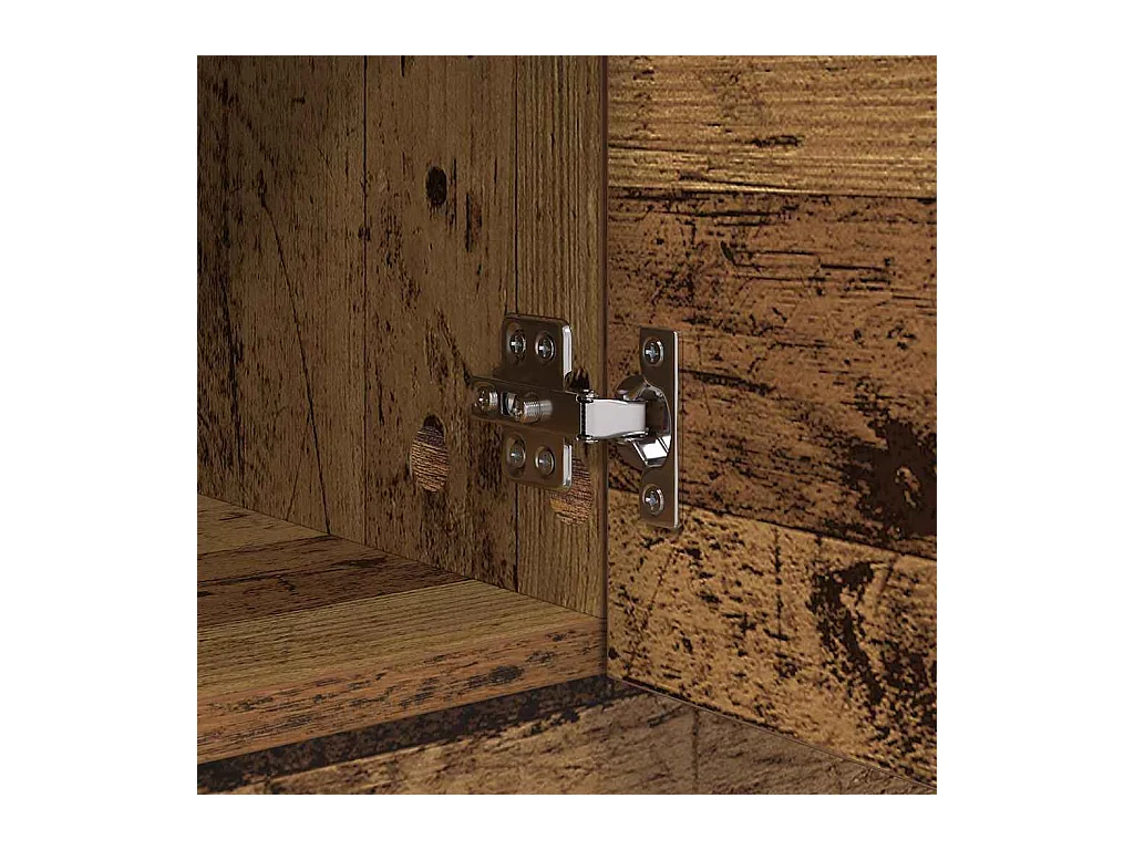 Salontafel Antiek hout 100 x 50 x 36 cm Bewerkt hout