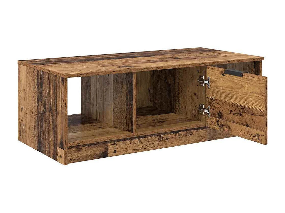 Table basse Bois ancien 100 x 50 x 36 cm Bois d'ingénierie