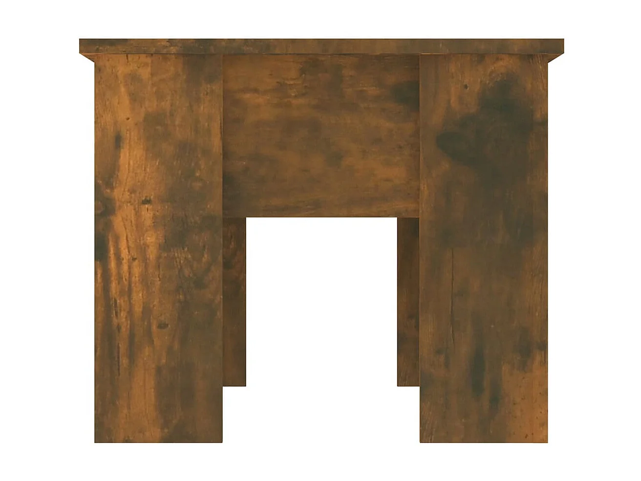 Tavolino da caffè in rovere affumicato 79x49x41 cm in legno ingegnerizzato