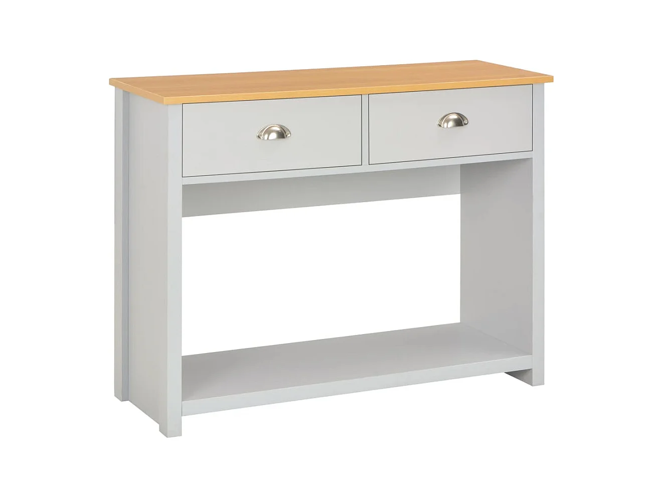 Consoletafel Grijs 97 x 35 x 76 cm