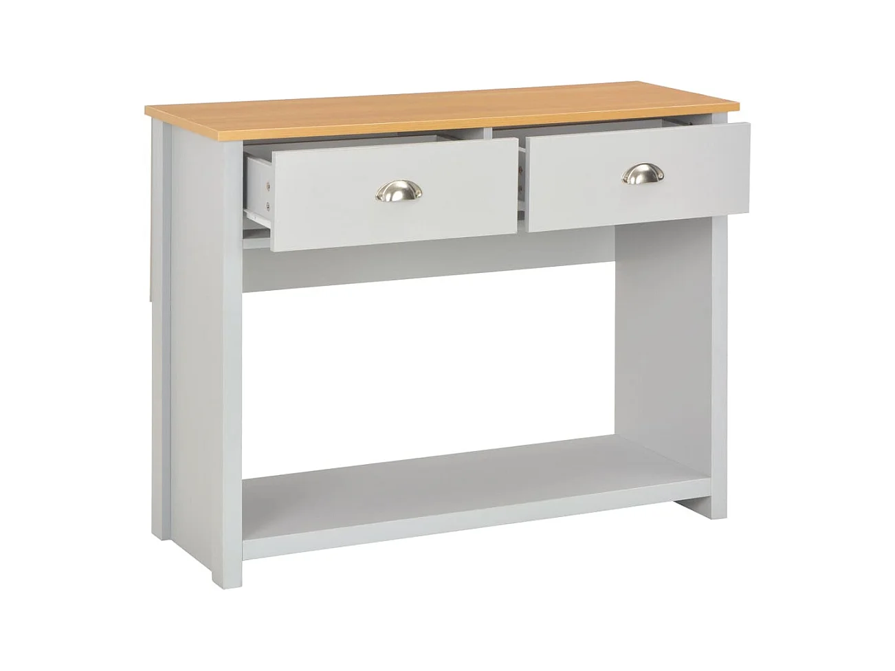 Consoletafel Grijs 97 x 35 x 76 cm