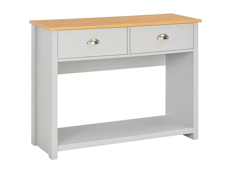 Table console Gris 97 x 35 x 76 cm
