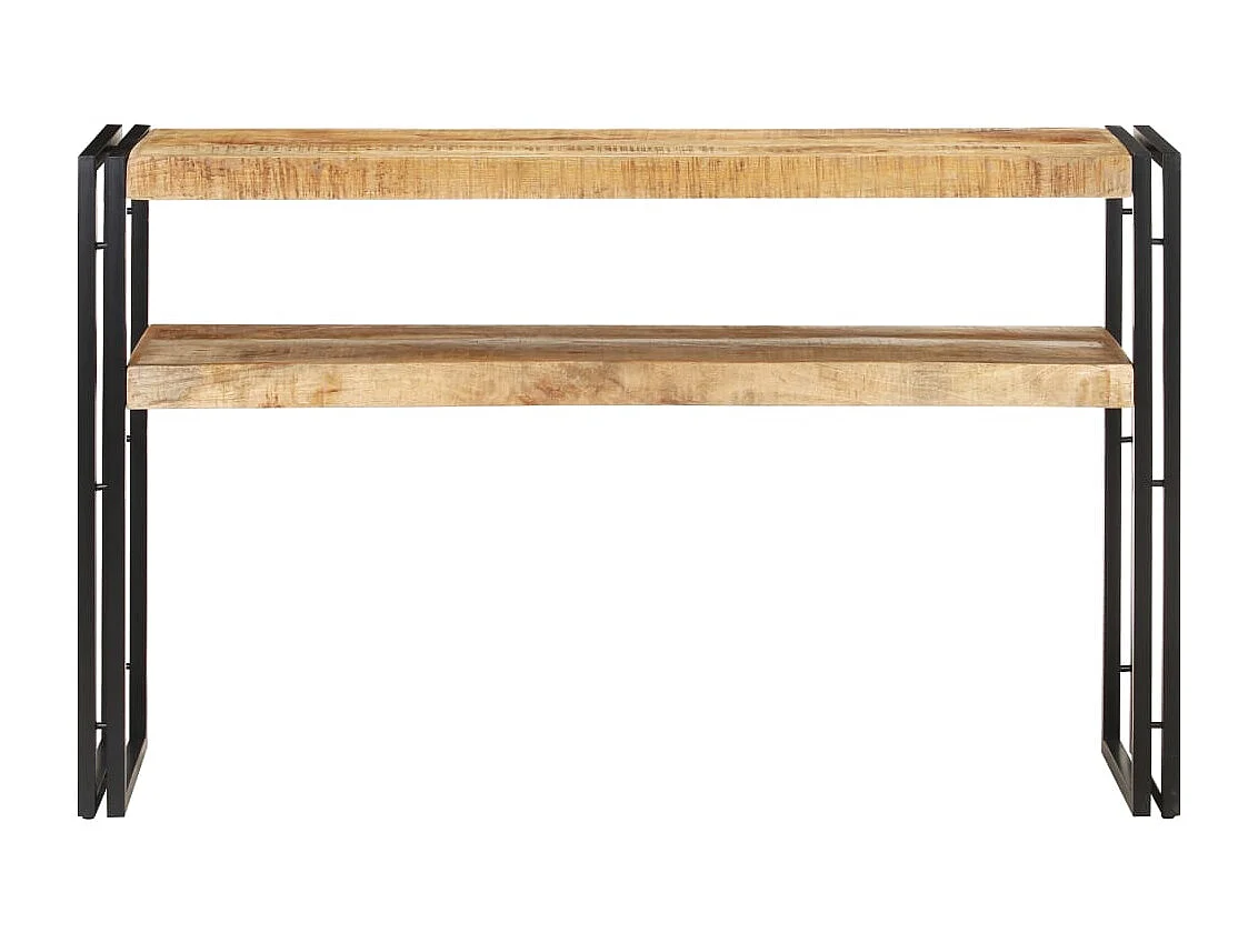 Tavolo consolle 120x30x75 cm Legno di mango grezzo