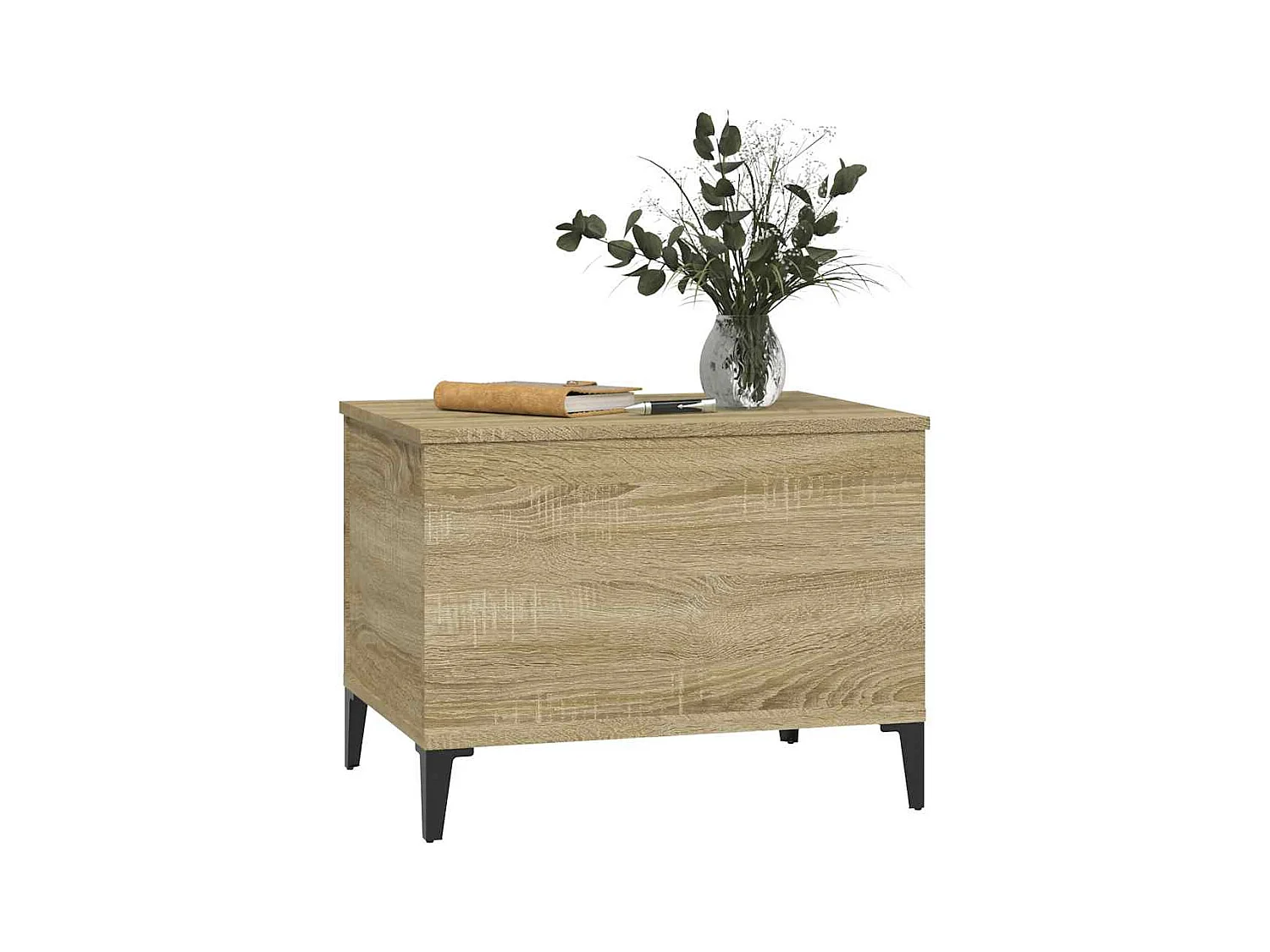 Table basse Chêne sonoma 60x44,5x45 cm Bois d'ingénierie
