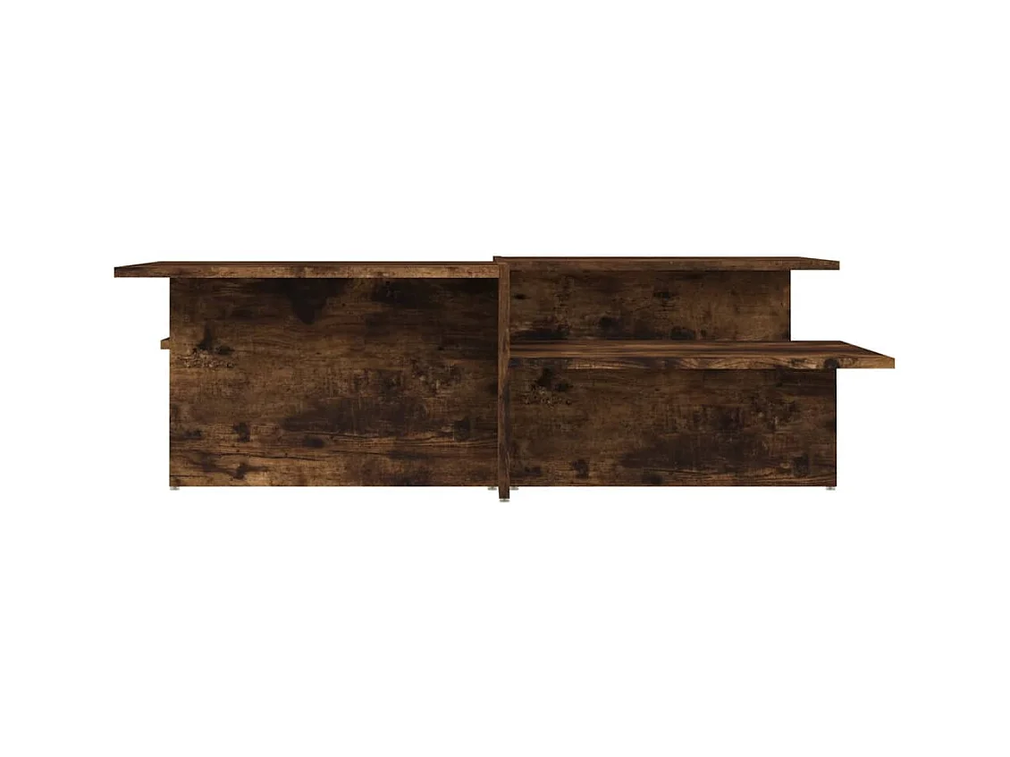 Salontafels 2 stuks Gerookt eikenhout Technisch hout