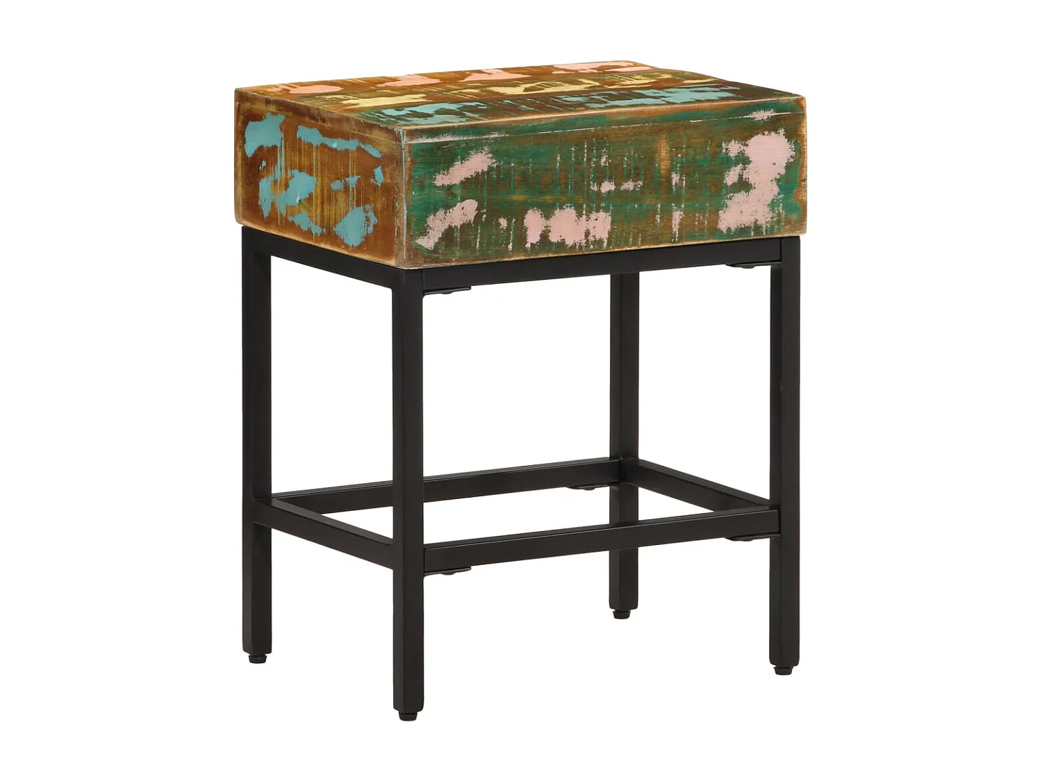 Table d'appoint 40x30x51 cm Bois massif de récupération