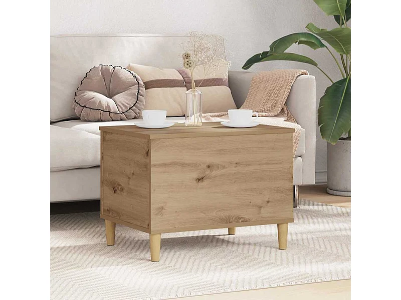 Handgefertigter Nachttisch aus Eiche 60 x 44,5 x 45 cm