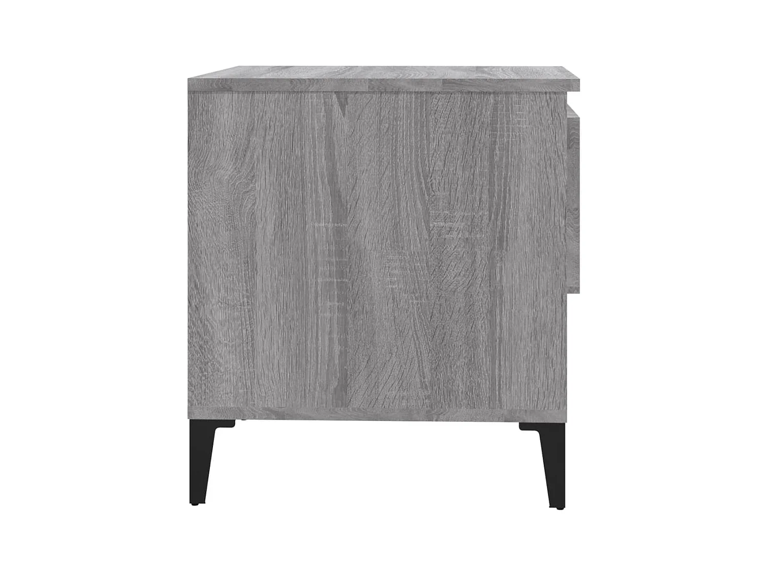 Tavolini laterali 2 pezzi Sonoma grigio 50x46x50 cm Legno ingegnerizzato