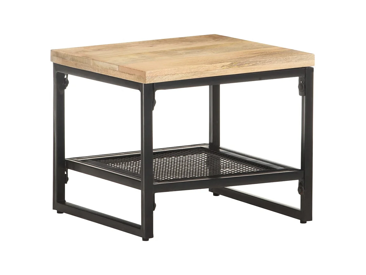 Table d'appoint 40x40x35 cm Bois de manguier massif